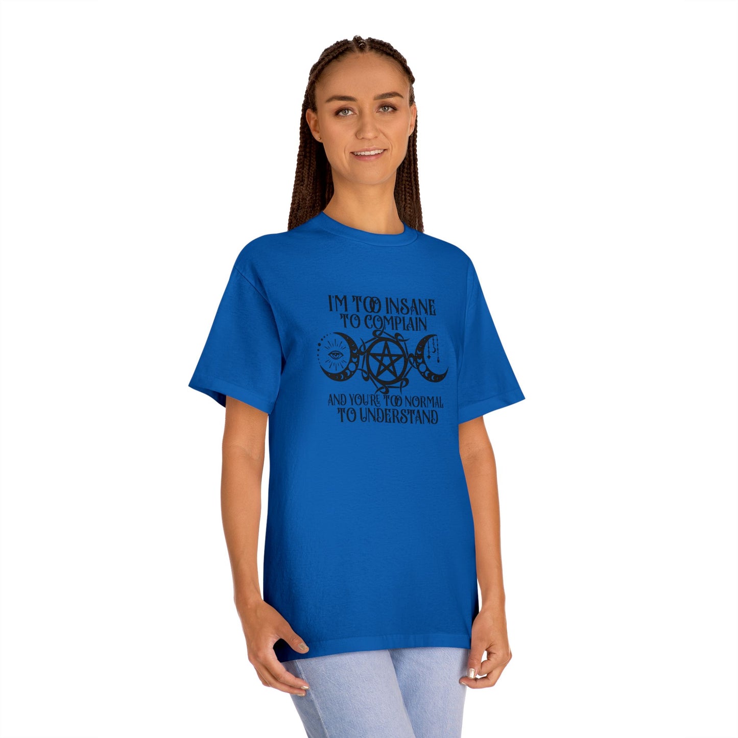 Classic Tee Witch Moon Phase Insane to Complain Shirt