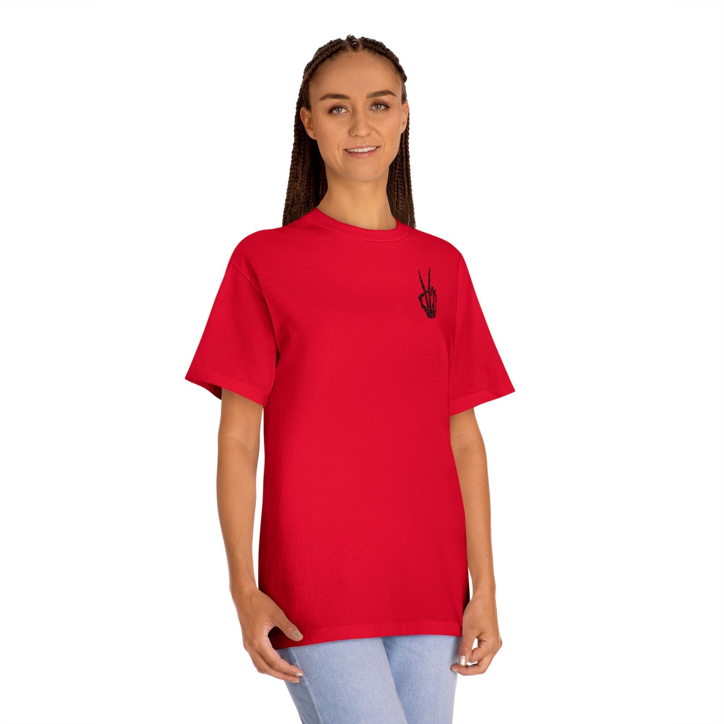 Tarot Skeleton Lovers Unisex Tee