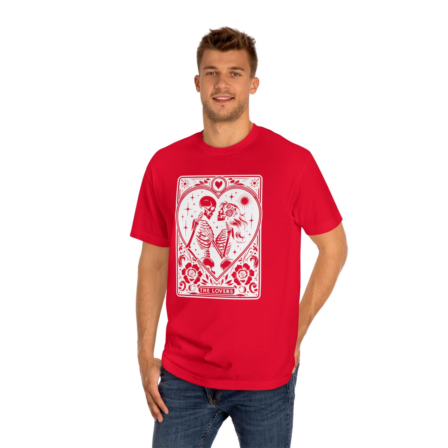 Tarot Skeleton Lovers Tee