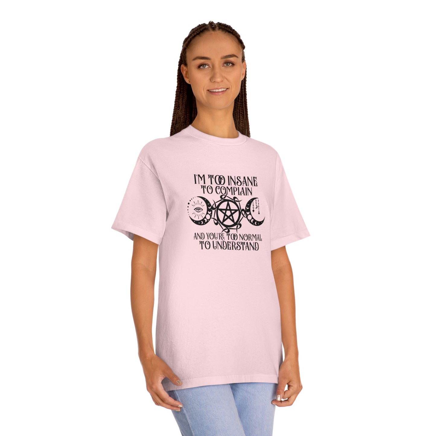 Classic Tee Witch Moon Phase Insane to Complain Shirt