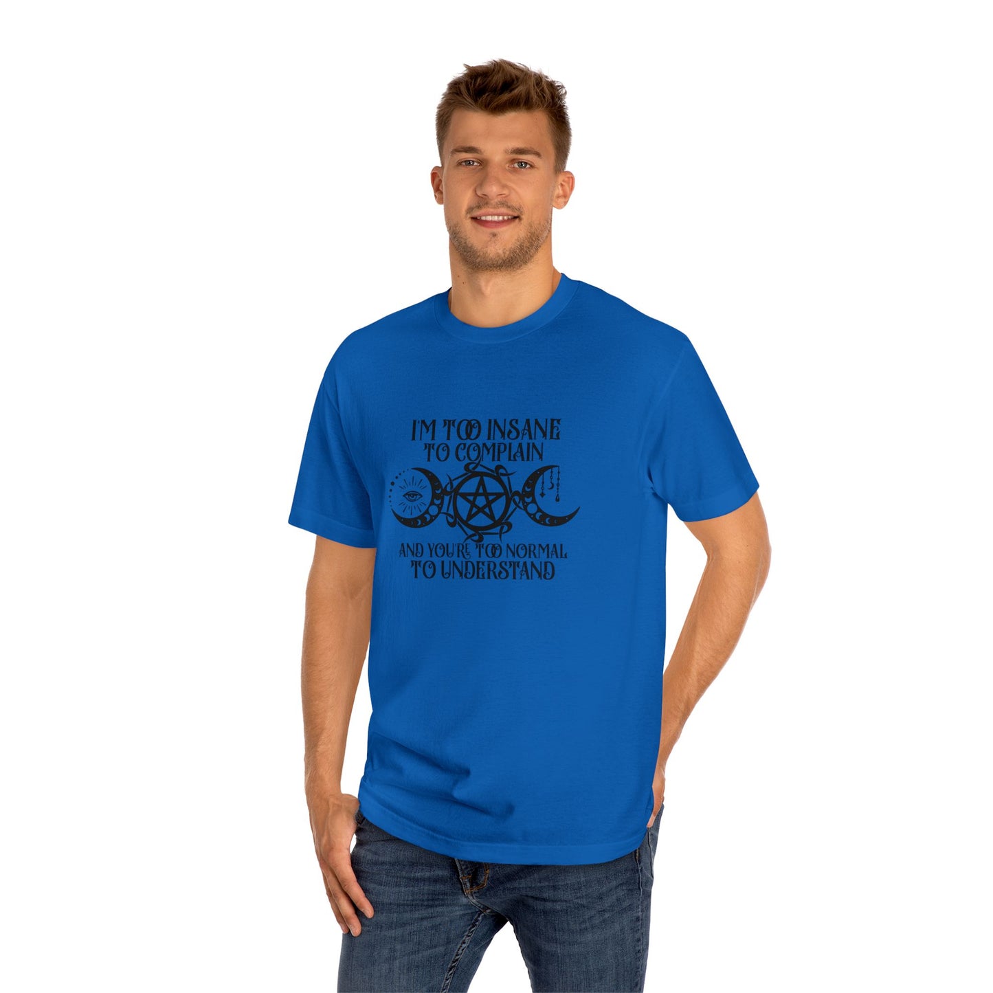 Classic Tee Witch Moon Phase Insane to Complain Shirt