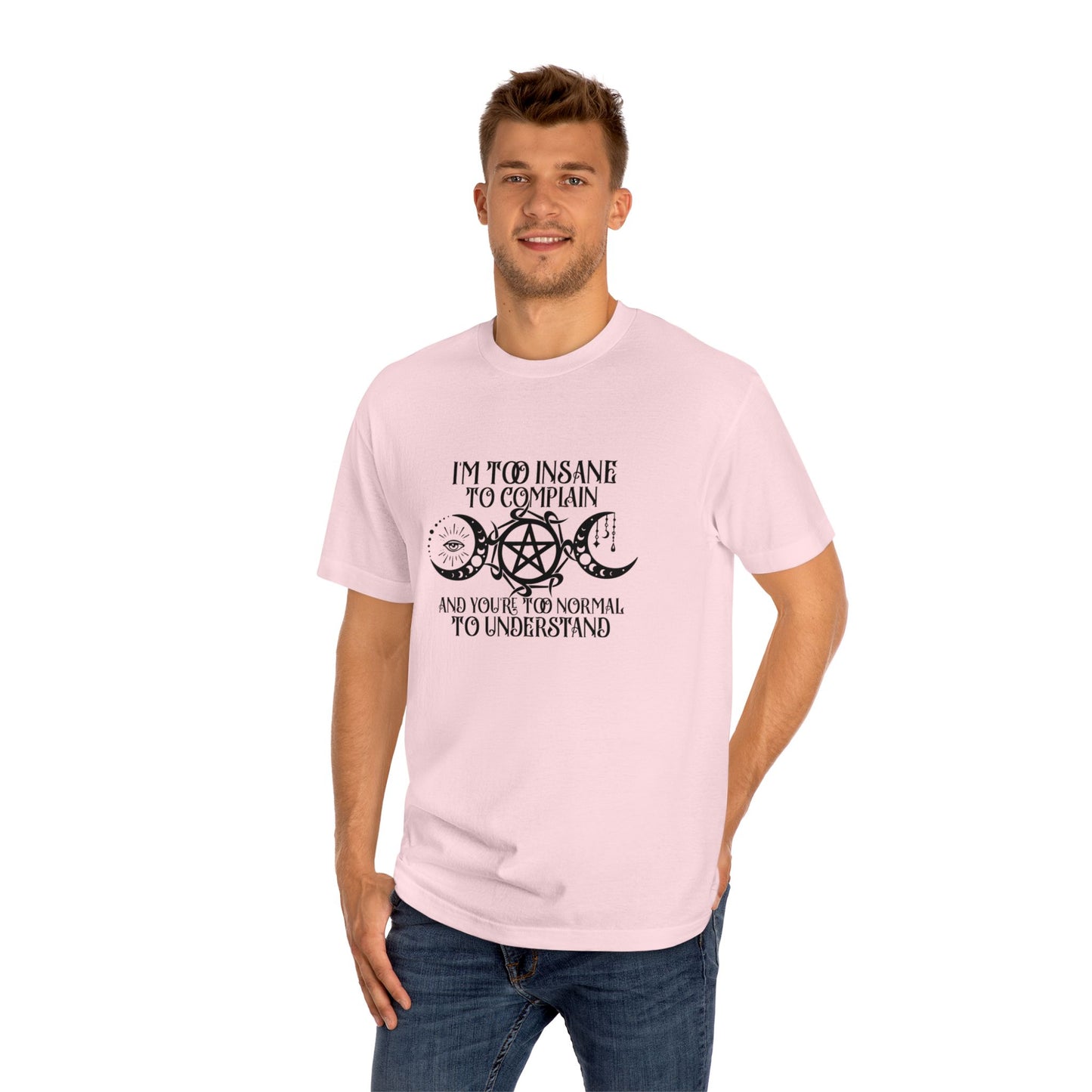 Classic Tee Witch Moon Phase Insane to Complain Shirt